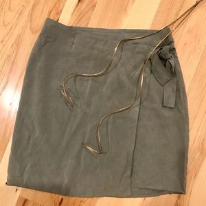 Vintage silk skirt